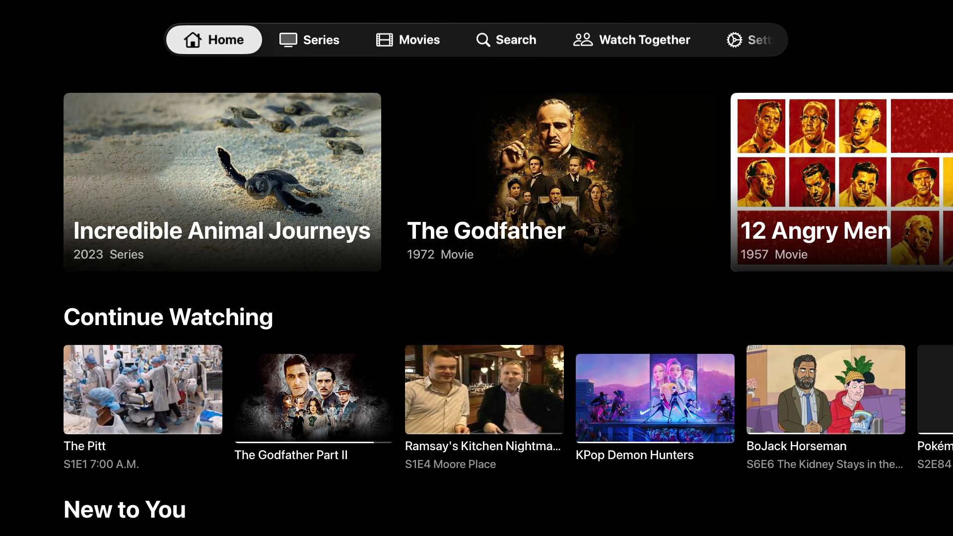 Odeion on Apple TV
